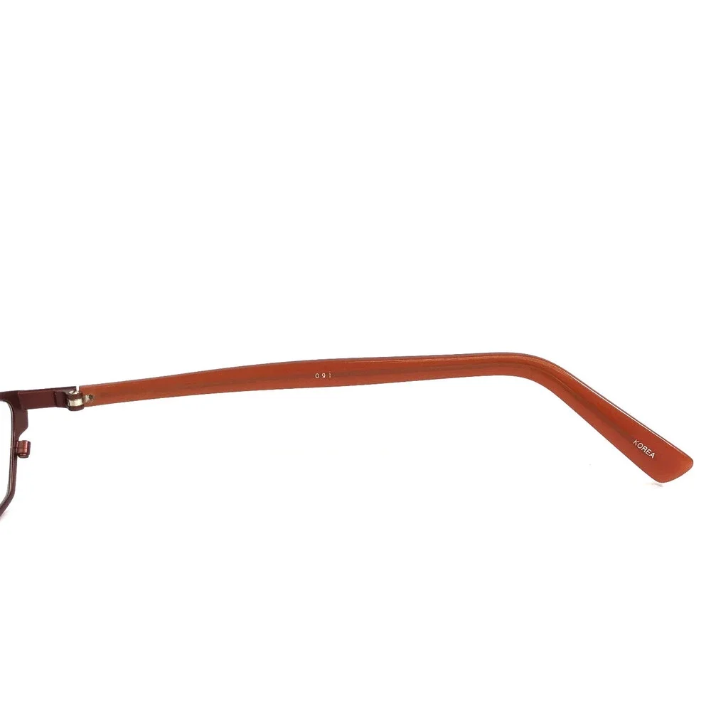 ogi Petite Eyeglasses Frames 9019 COL. 61 Burnt Orange Cat Eye 48-18-135
